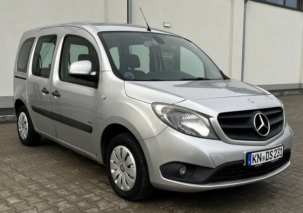 Mercedes-Benz Citan cena 26500 przebieg: 204000, rok produkcji 2013 z Barczewo małe 22